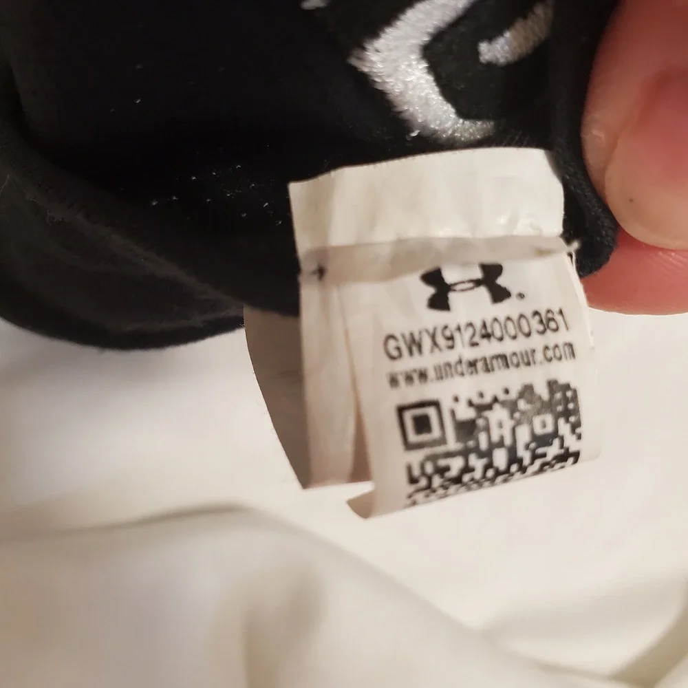 Under Armour Golf Youth Hat Black S/M Perforated Performance Baseball Cap